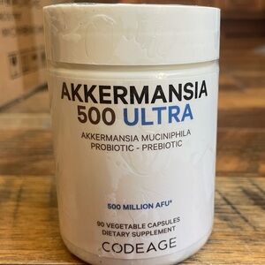 Codeage Akkermansia Muciniphila Probiotic Ultra - High-Potency 500M AFUs